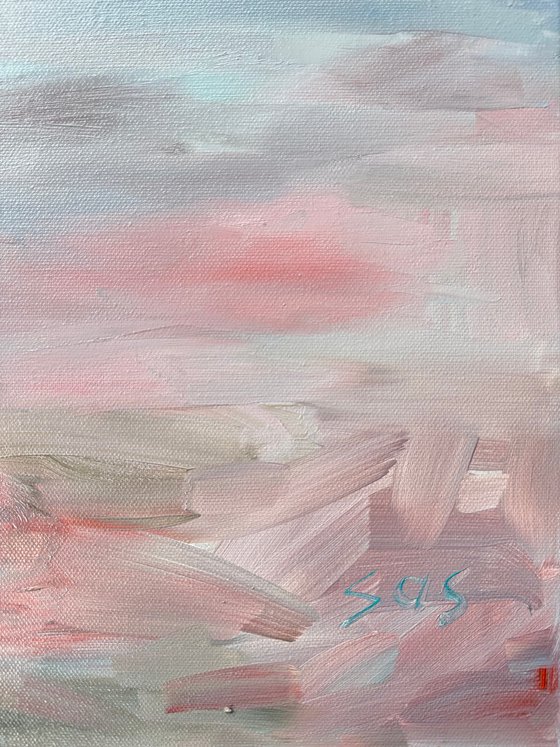 Pink sand