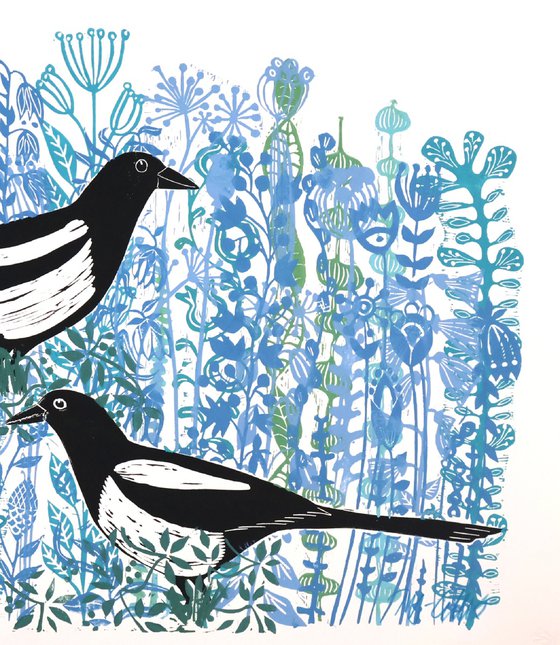 Magpies Two for Joy