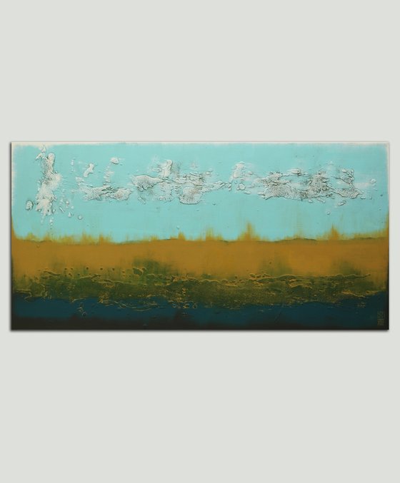 Landscape in Turquoise XL