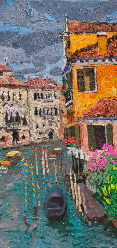 On the Waters of Venice by Alexander Shandor