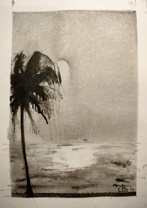 Palm tree ( 17x24)