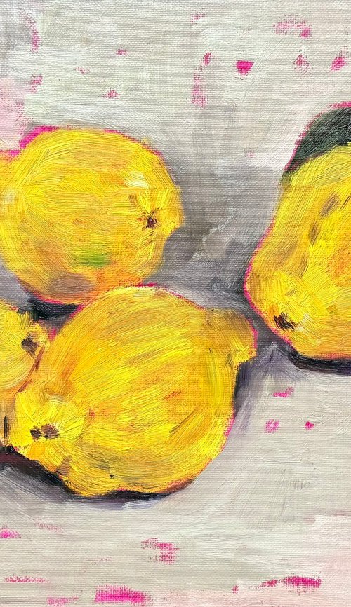 Quinces  from the “Lights” series by Anja Rudko