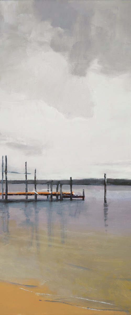 Tequesta Stuart 40x30" 107x76cm Contemporary Art by Bo Kravchenko by Bo Kravchenko