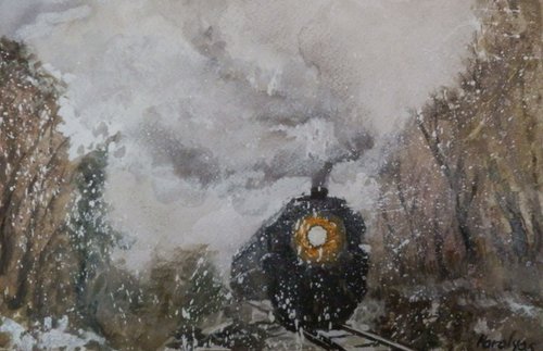Winter crossing by Maria Karalyos