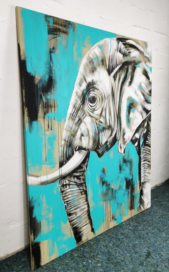 ELEPHANT #21 - Series 'One of the big five'