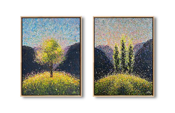 Where Silence Becomes Joy - light frame