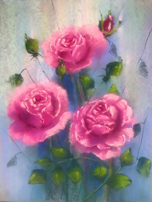 Tender Rose by Nataly Mikhailiuk