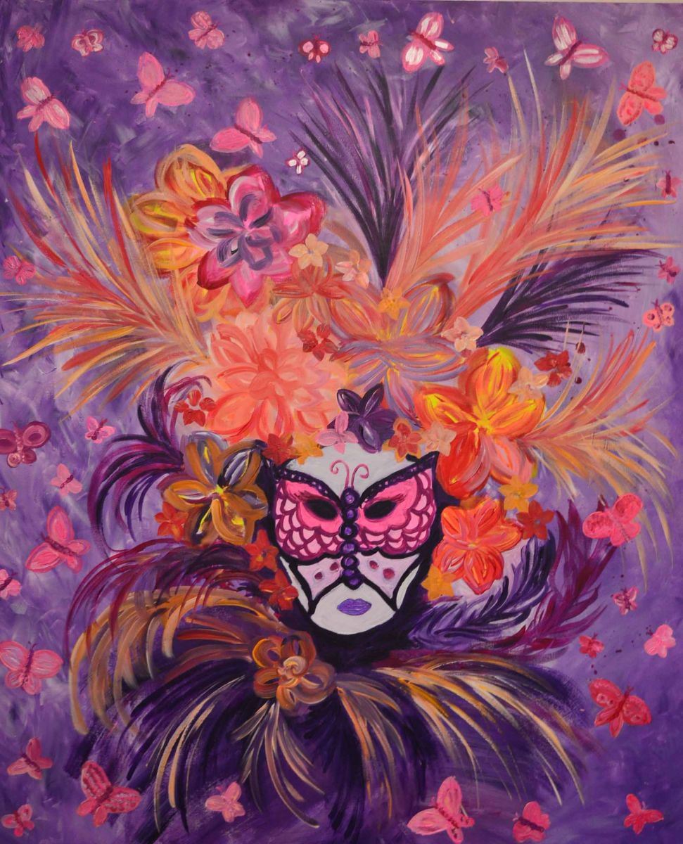 Carnival Beautiful Butterflies by Zena Cameron