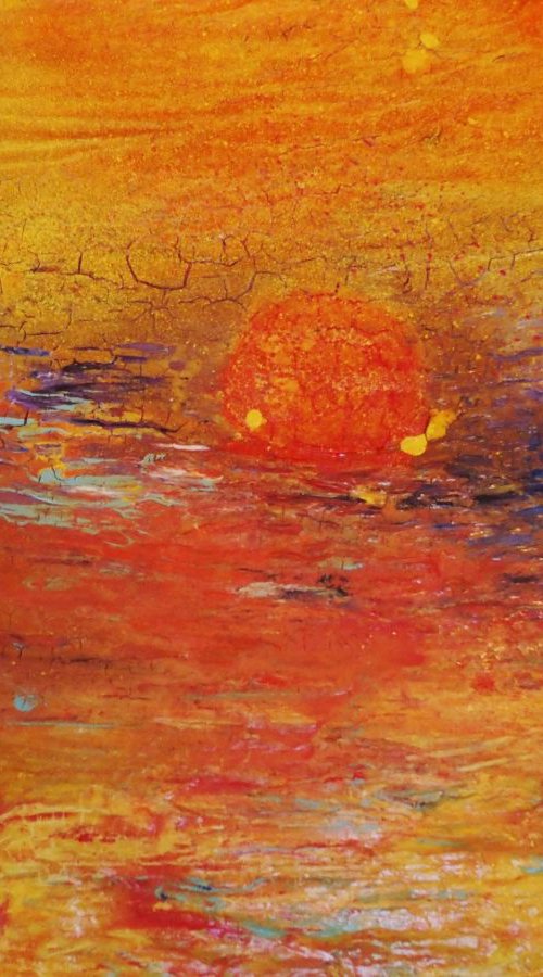 The Scorched Desert by Lesley Blackburn