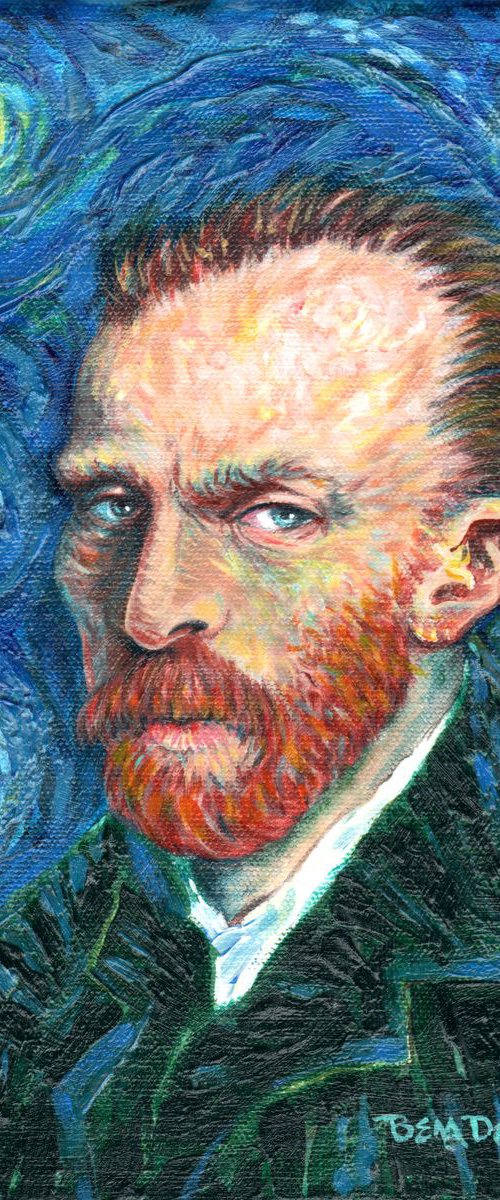 Portrait Van Gogh by Ben De Soto