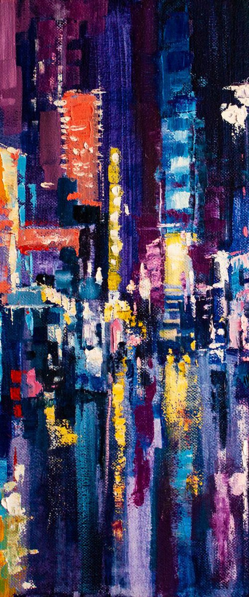 Melody of the night city by Aleksandr Neliubin