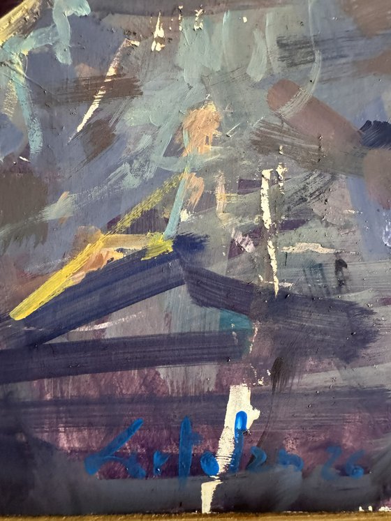 Solitude over the canyon