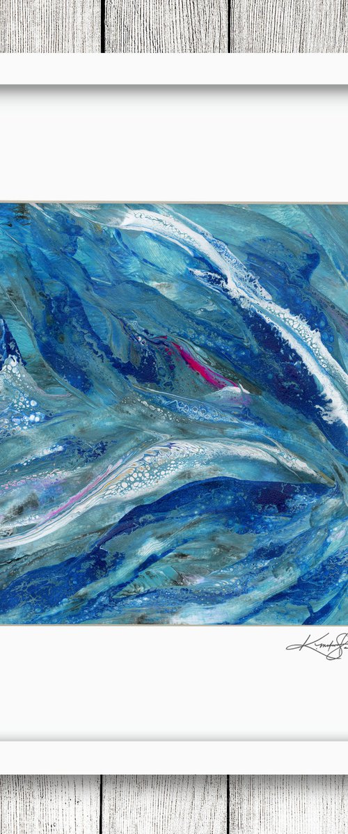 Natural Moments 4 - Abstract Painting by Kathy Morton Stanion by Kathy Morton Stanion