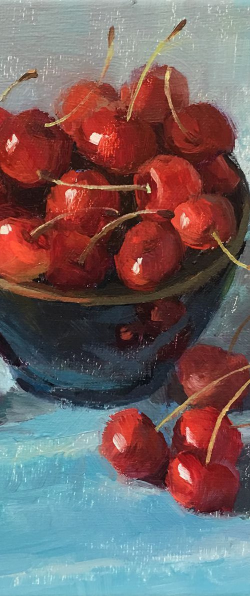 A Bowl of Cherry by Ling Strube