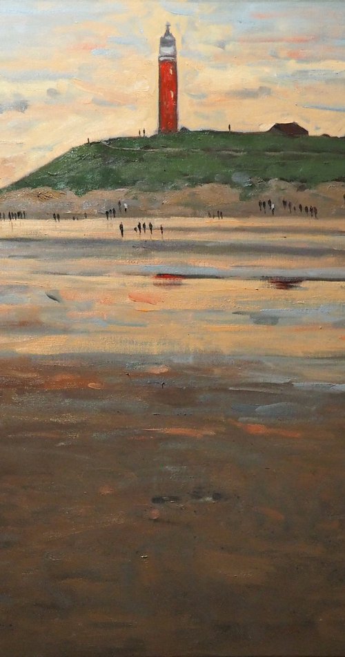 The lighthouse on Texel by Yuanyuan Liu