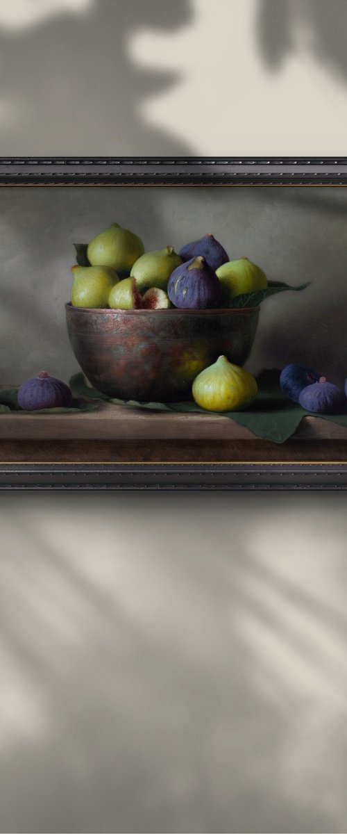 Black and green figs by Davit Davtyan