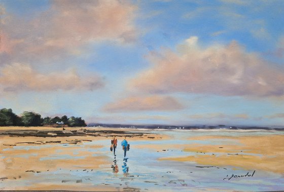 Low tide