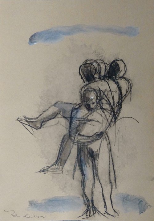 The Lovers 19-1, 21x29 cm by Frederic Belaubre