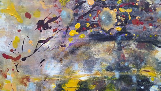 Old man face traveler about serenity spiritual gestural portret by O KLOSKA
