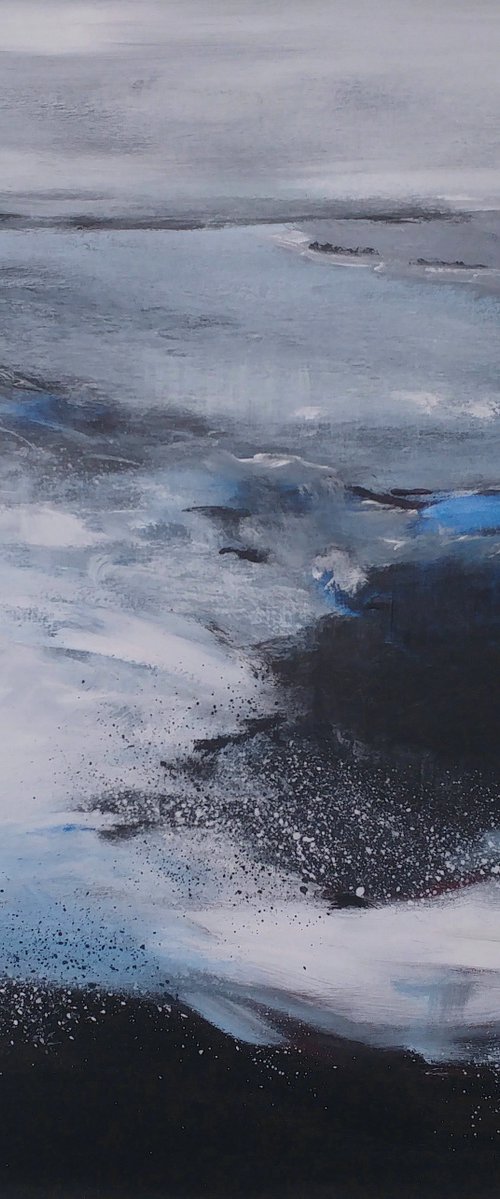 Stormy weather (Eunice) by Nelly van Nieuwenhuijzen