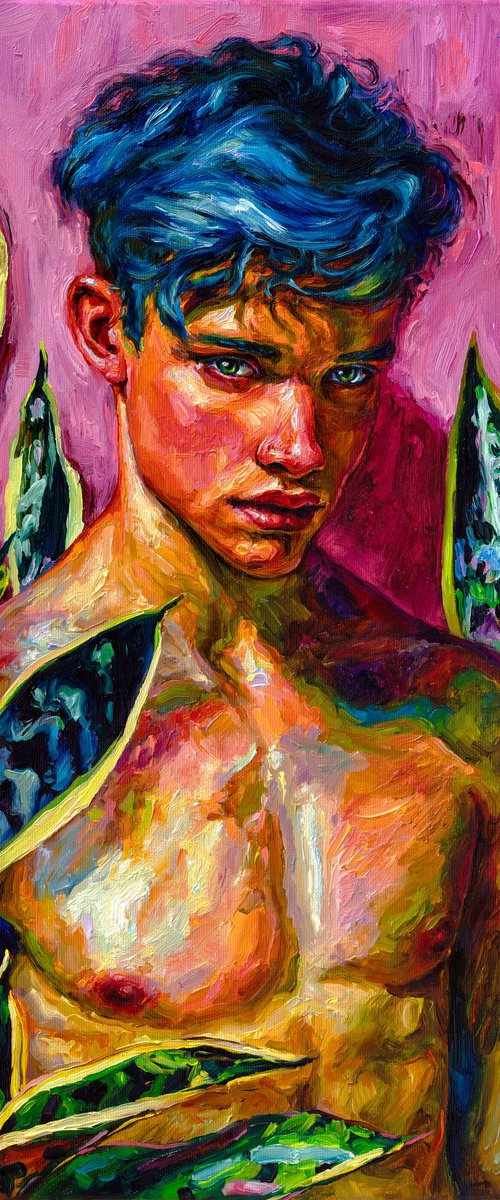 Snake Plant Boy by Oleksandr Balbyshev