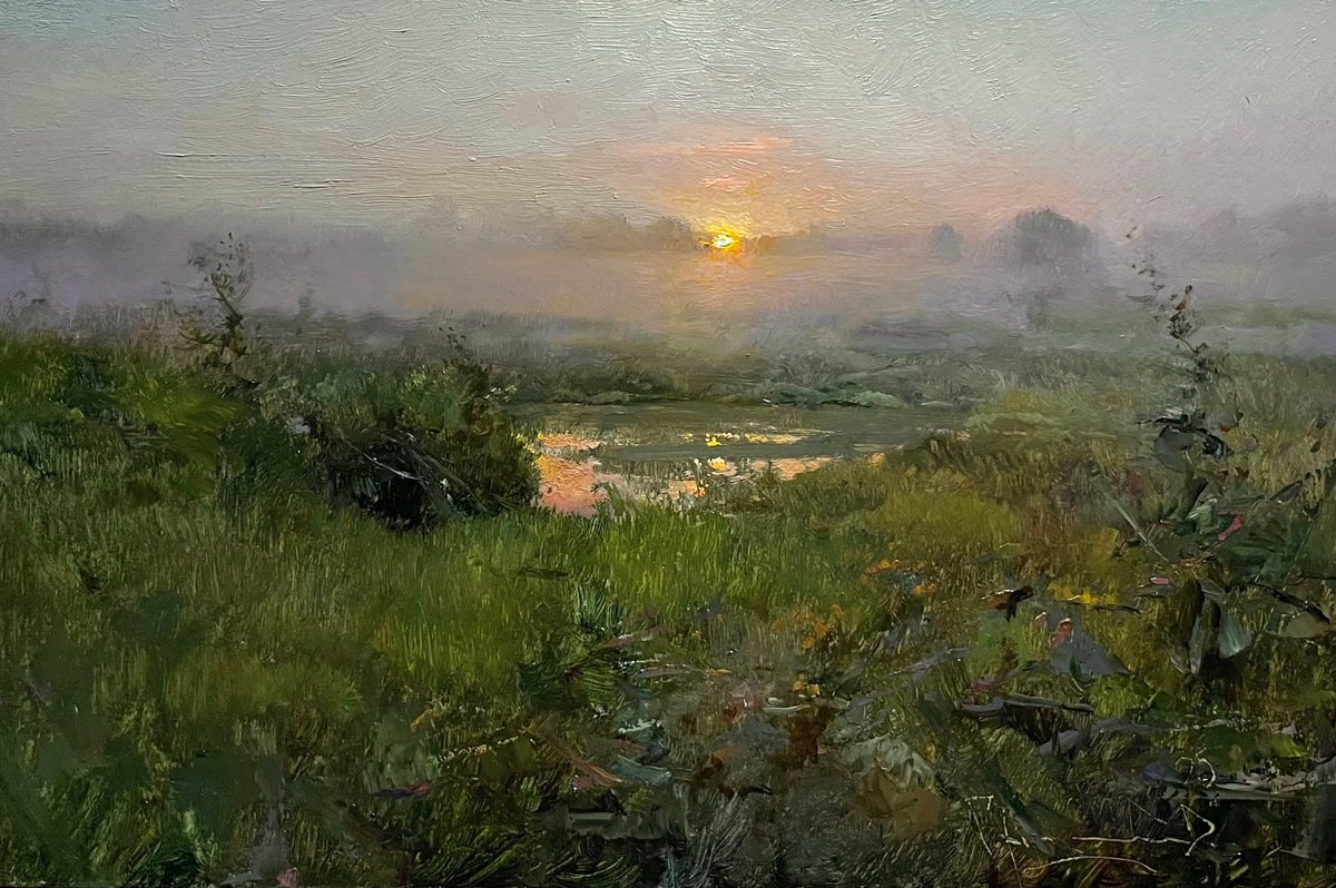 Summer Dawn By Denys Gorodnychyi, 12 X 8, Artwork For Sale On Artfinder
