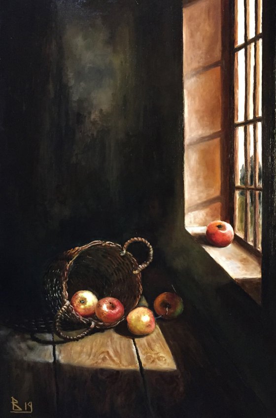STILL LIFE WITH APPLES