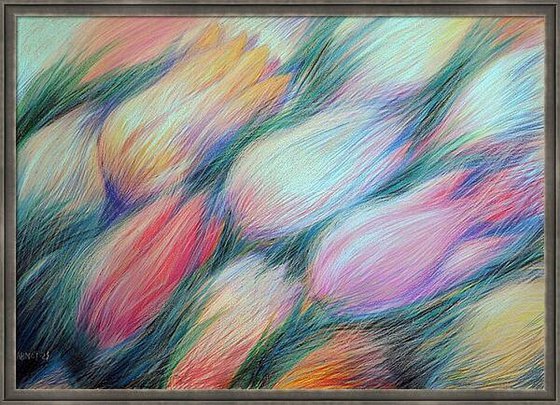 Tulips Blue