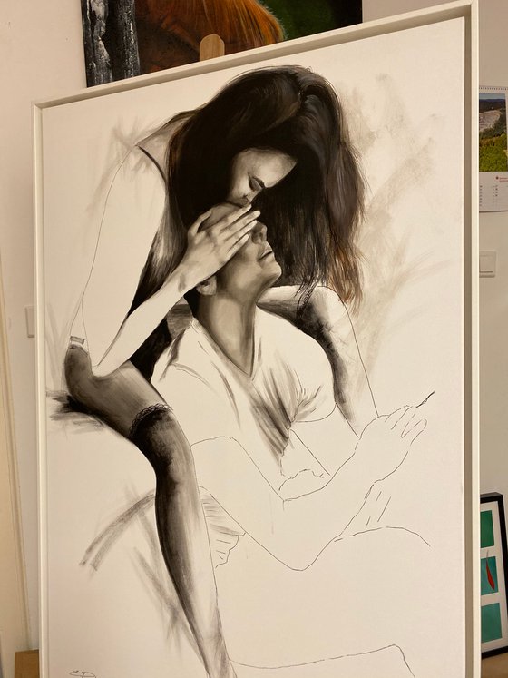 Action.3D Couple. Eka Peradze Art.