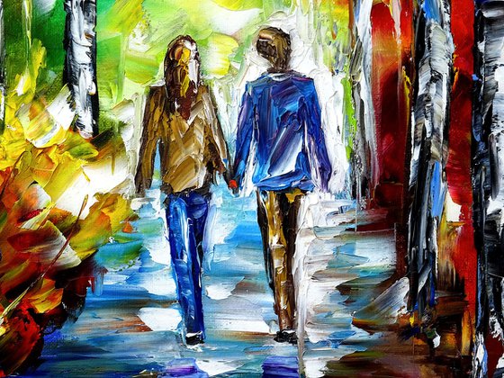Walk in the Birch Forest