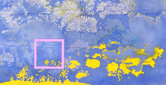 Landscape blue jeans