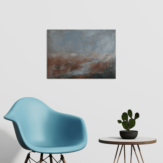 Blue landscape