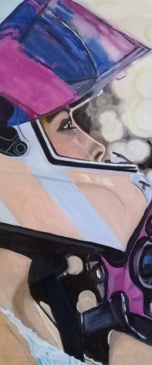 Noemí Biker by Bonifacio Contreras Tovar.