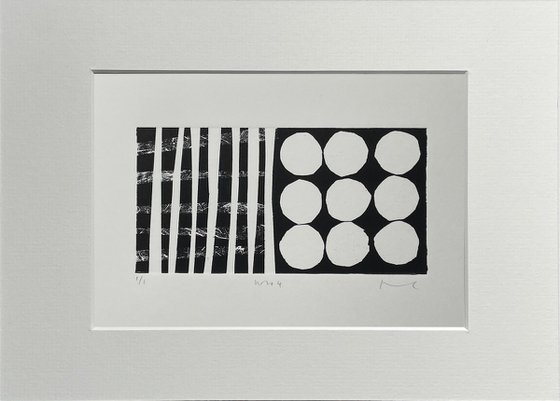 Mono No.4 original abstract monotype
