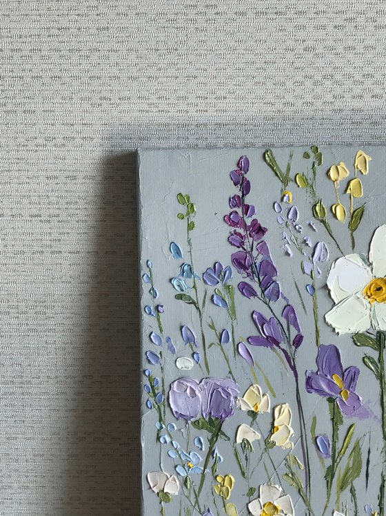 Flowers oil painting  22x28cm