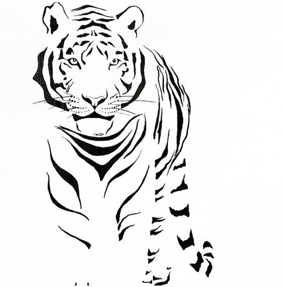 TIGER - MODERN WALL ART