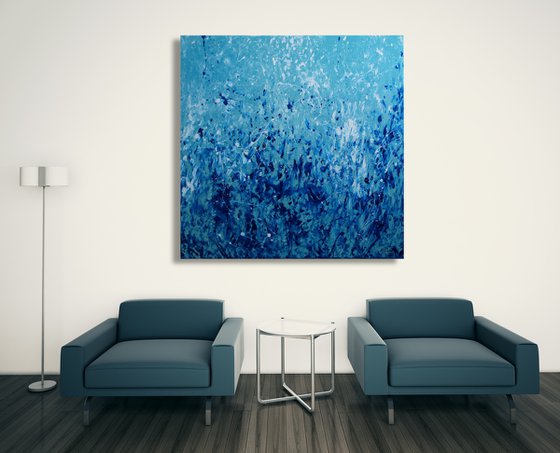 Plunged Into Wetness (100 x 100 cm) XXL (40 x 40")