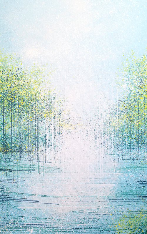 Lake In Spring Light by Marc Todd
