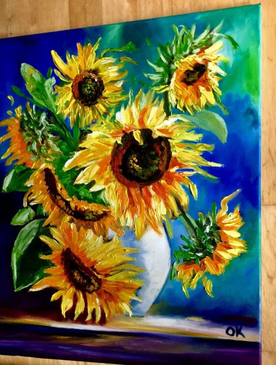 BOUQUET OF SUNFLOWERS