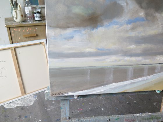 Bridlington Beach, April 22