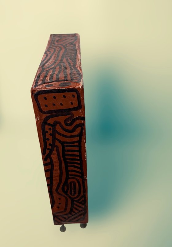 Wood human #87
