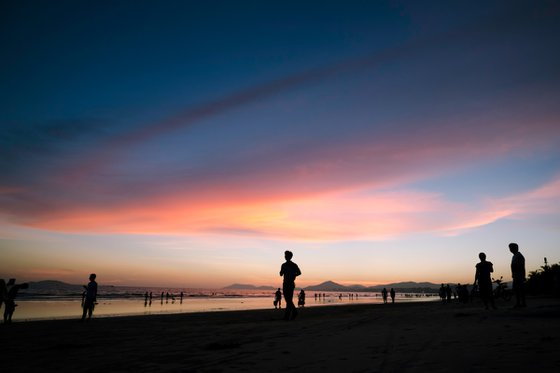 Beach Silhouettes