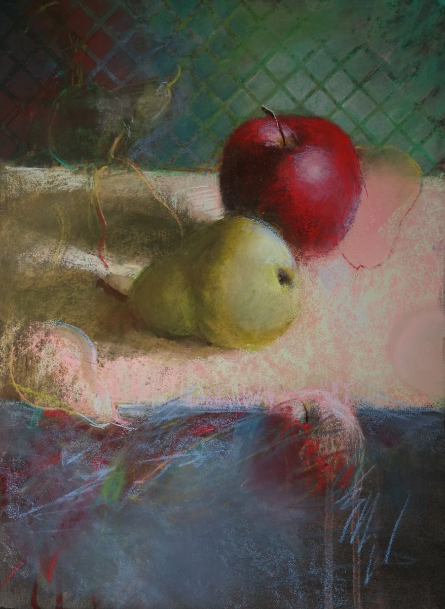 Apple and Pear by Silja Salmistu