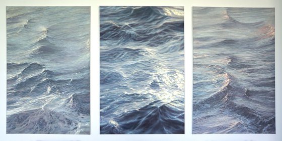 Water of the oceans. pazific 9