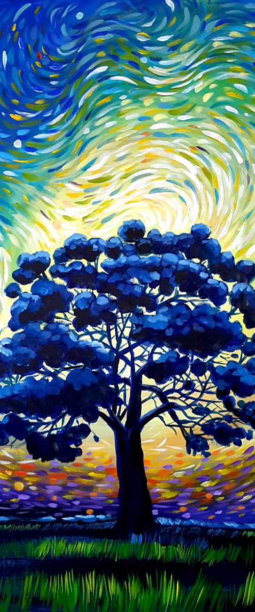 Night Tree by Trayko Popov