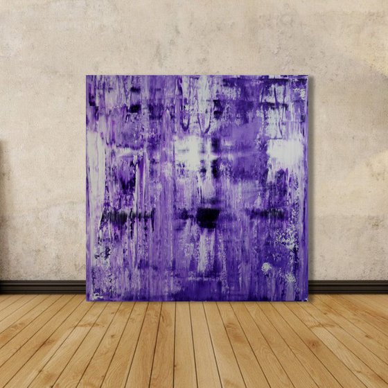 Purple Haze (aka. Scream Of The Ghost) (70 x 70 cm) (28 x 28 inches)