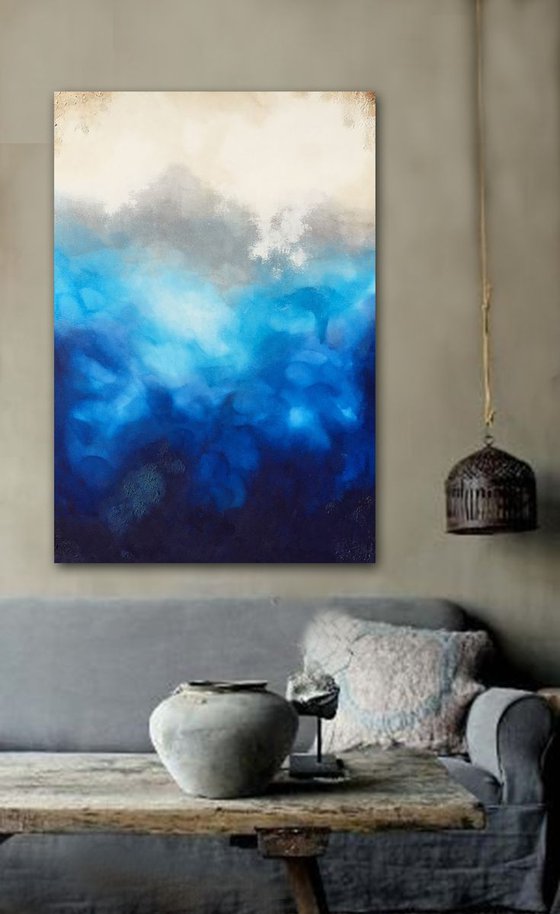 new blues (120 x 80 cm)