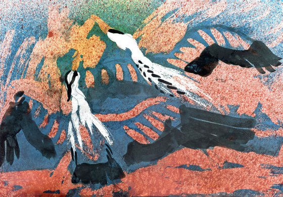 Two Herons