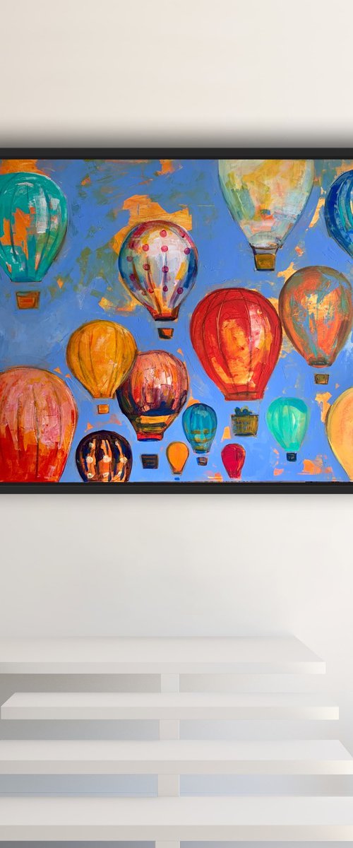 Hot air balloon’s by Olga Pascari