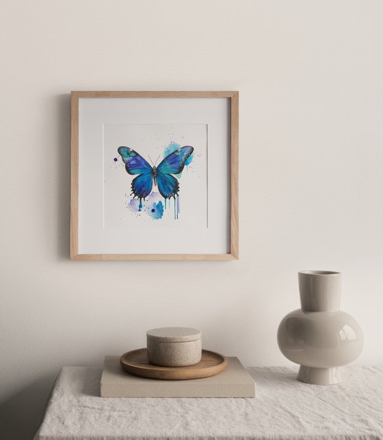 Colourful Butterfly Painting